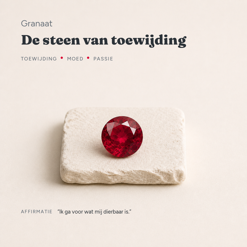 Granaat · de steen van toewijding · steen:granaat