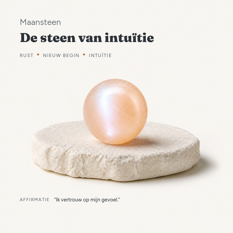 Maansteen · de steen van intuïtie · steen:maansteen