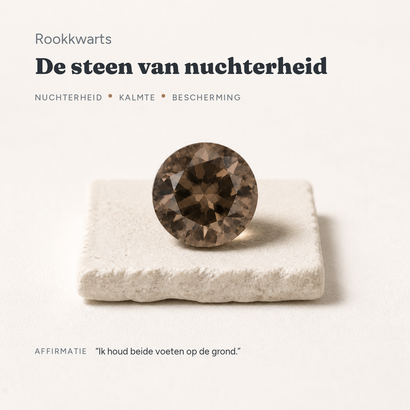 Rookkwarts · de steen van nuchterheid · steen:rookkwarts