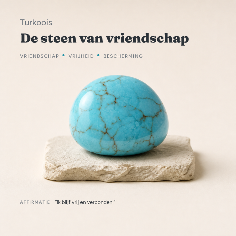 Turkoois · de steen van vriendschap · steen:turkoois