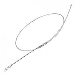 Zilveren omega collier dikte 1,5 mm - 925 zilver - 1,5 mm