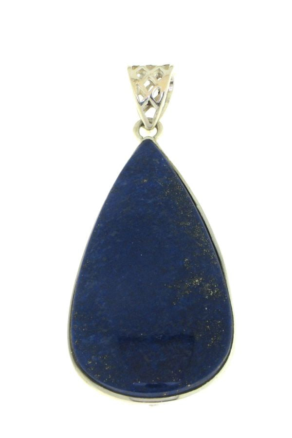 Zilveren hanger met Lapis Lazuli edelsteen