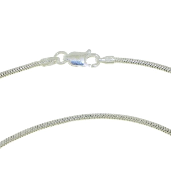Zilveren slangen ketting dikte 1,6 mm - 925 zilver - 1,6 mm
