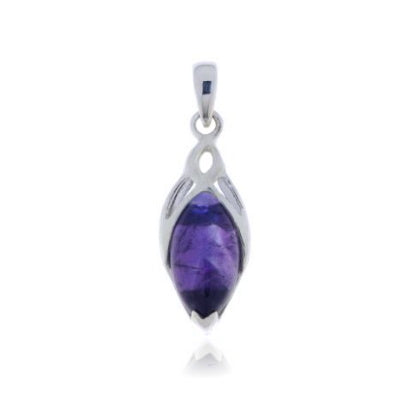 Triskel hanger met Amethist edelsteen