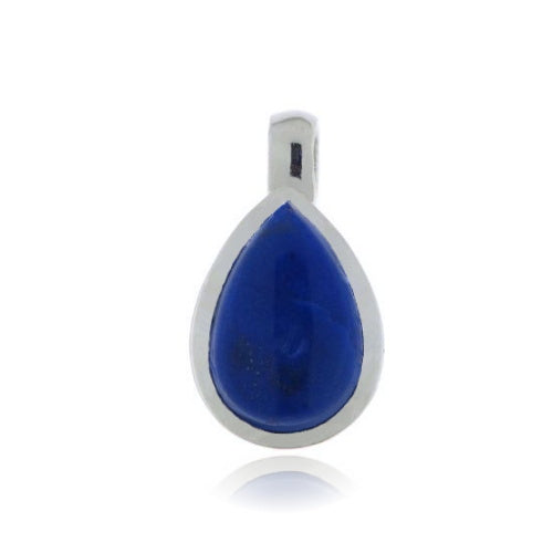 Zilveren hanger met Lapis Lazuli edelsteen
