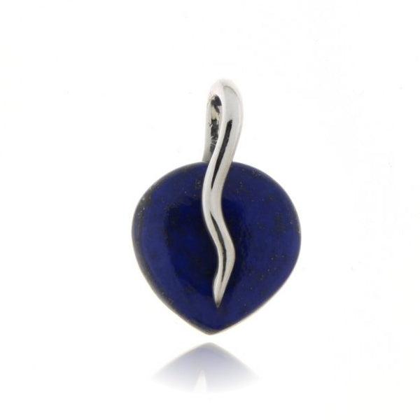 Zilveren hanger met Lapis Lazuli edelsteen