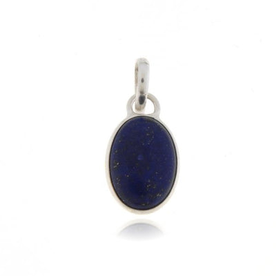 Zilveren hanger met Lapis Lazuli edelsteen