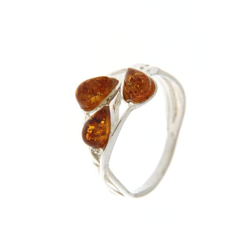 Zilveren ring met edelsteen - 925 zilver