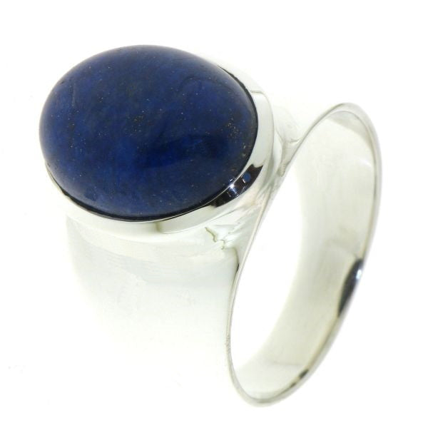 Zilveren ring met Lapis Lazuli edelsteen