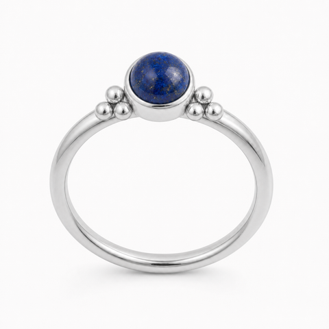 Zilveren ring met edelsteen - 925 zilver