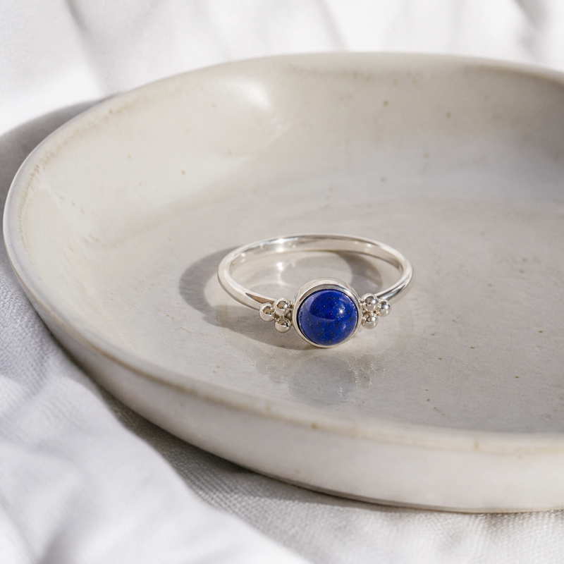 Zilveren ring met edelsteen - 925 zilver · None · sfeerbeeld · steen:None
