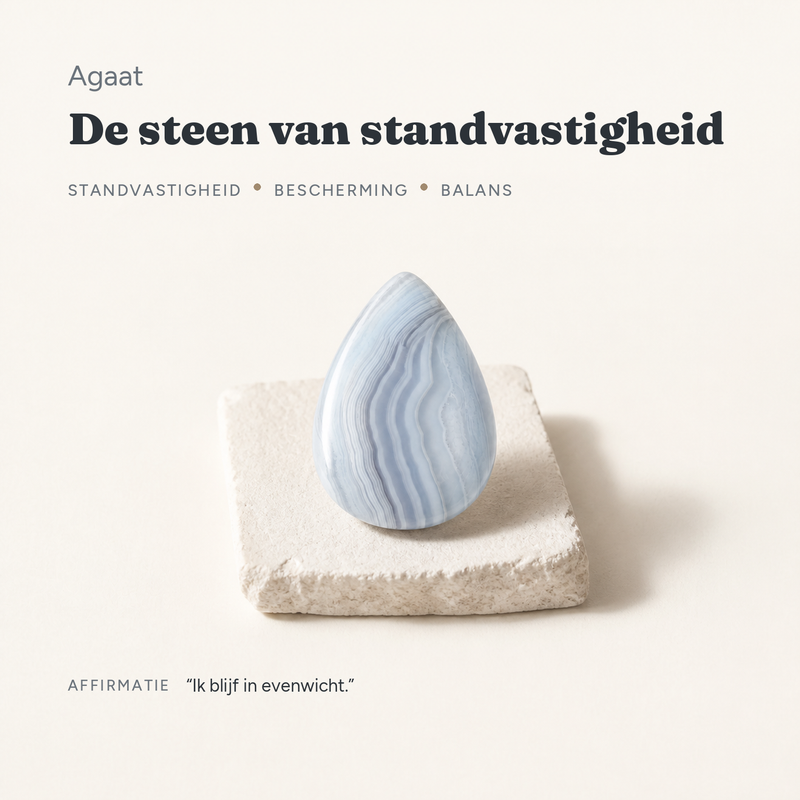 Agaat · de steen van standvastigheid · steen:agaat