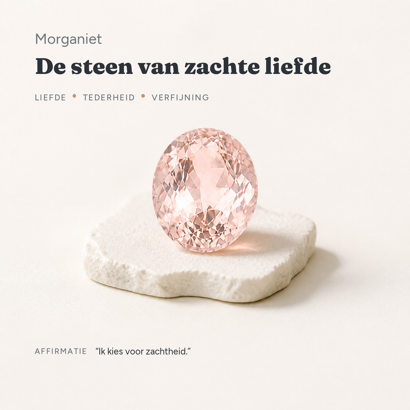 Morganiet · de steen van zachte liefde · steen:morganiet