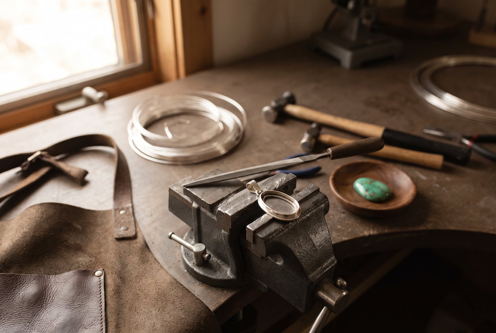 Het atelier van Silver Gems